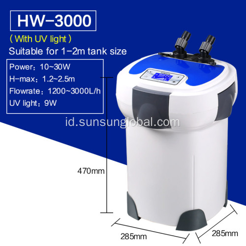 Filter tangki ikan air eksternal akuarium